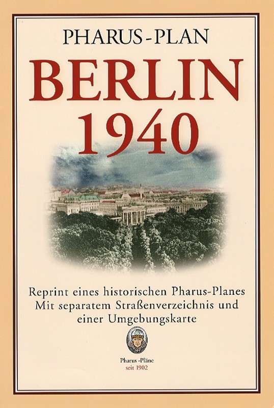 Groß-Stadtplan Berlin 1940