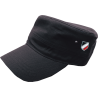 Militärmütze "s-w-r", schwarz