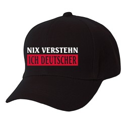 "Nix verstehen, ich Deutscher"
