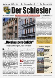 Der Schlesier – Juli 2016