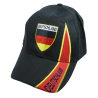 Freizeitkappe "Deutschland" schwarz, rot, gold