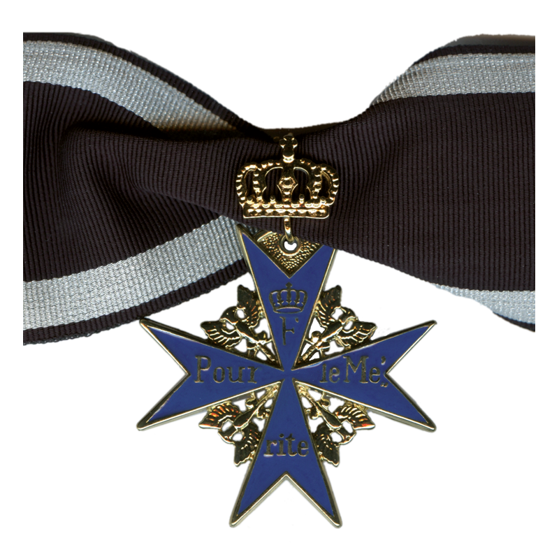 "Pour le Mérite" mit Krone für 50jährige Inhaberschaft