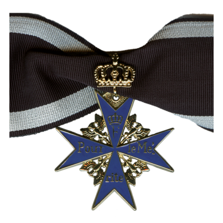 "Pour le Mérite" mit Krone für 50jährige Inhaberschaft