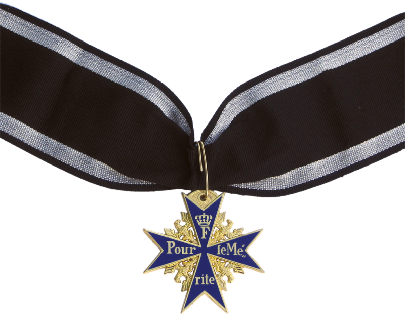 Orden "Pour le Mérite", ohne Eichenlaub