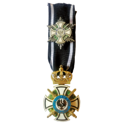 Königlicher Orden Hohenzollern - Kreuz der Ritter mit Schwertern