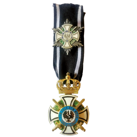 Königlicher Orden Hohenzollern - Kreuz der Ritter mit Schwertern