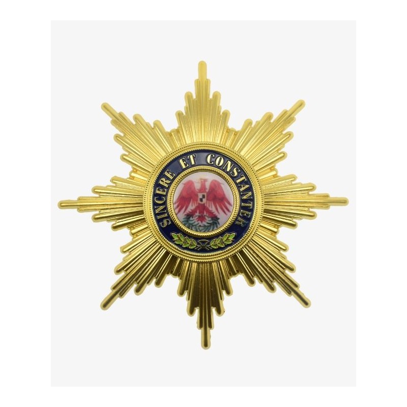 Roter Adlerorden Bruststern zum Großkreuz