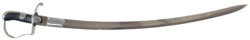 Blüchersäbel mit Scheide, 105 cm
