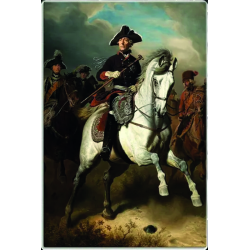 "Friedrich der Große auf Pferd"