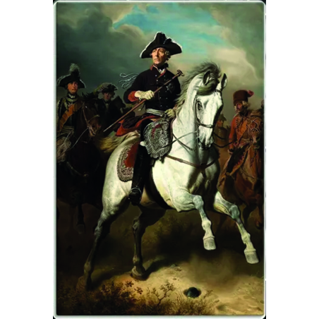 "Friedrich der Große auf Pferd"