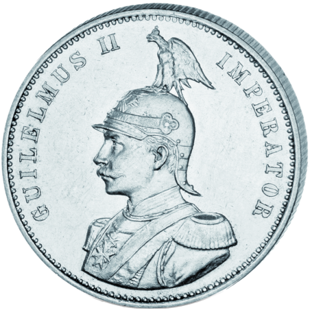 "Wilhelm II. - Uniform", 1 Rupie
