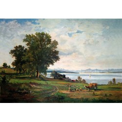 "Halberg-Kraus, Kornernte am Starnberger See" (P)