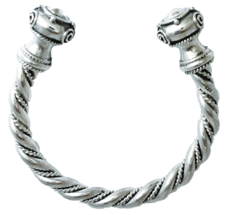 Keltischer Armreif, Silber