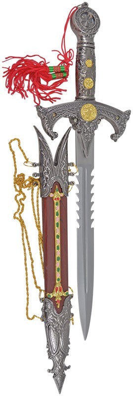 Mittelalter-Prunkdolch