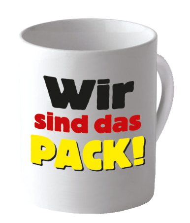 "Wir sind das Pack!"