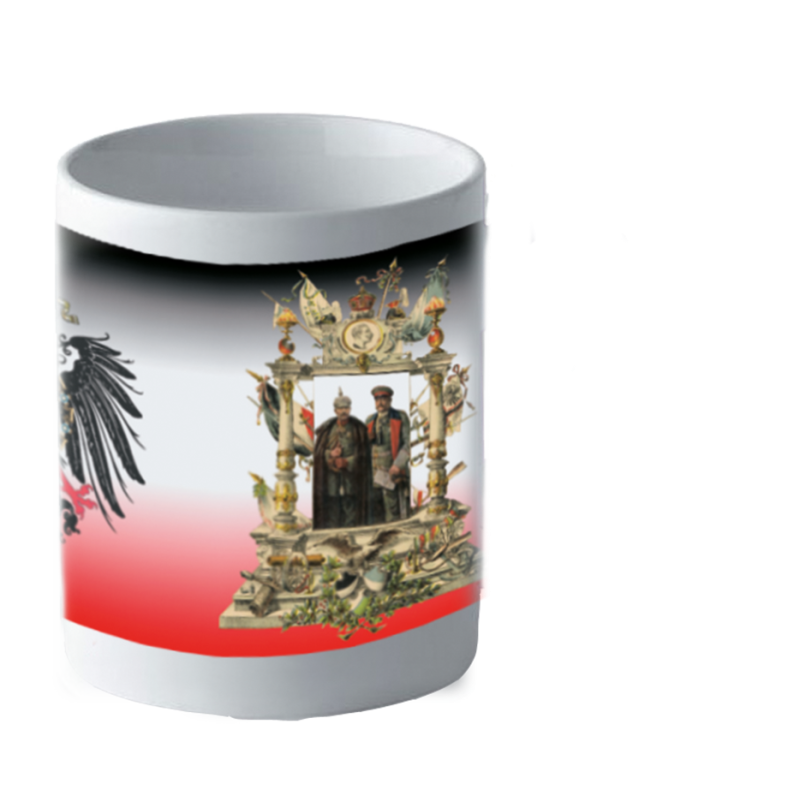 "Kaiser Wilhelm II. und von Hindenburg"