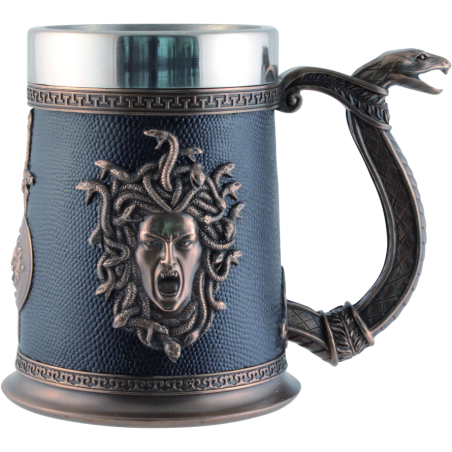 "Medusa mit Schlangengriff"
