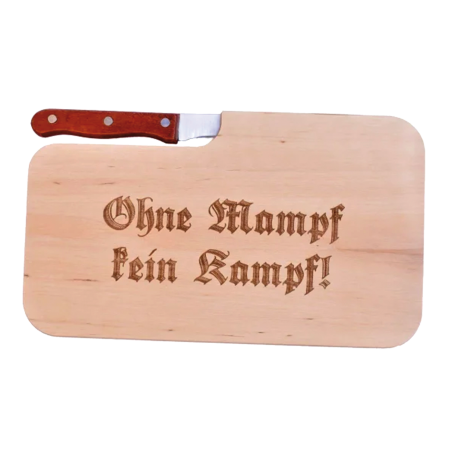 "Ohne Mampf kein Kampf!"