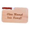 "Ohne Mampf kein Kampf!"