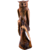 Holz-Statue „Eule“