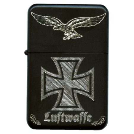 Feuerzeug, schwarz "Luftwaffe"