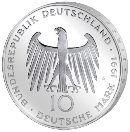 "Brandenburger Tor", 10 D-Mark