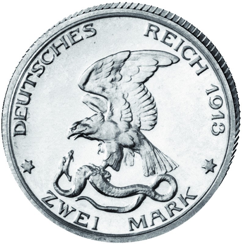 "100 Jahre Preußens Befreiung 1813", 2 Mark