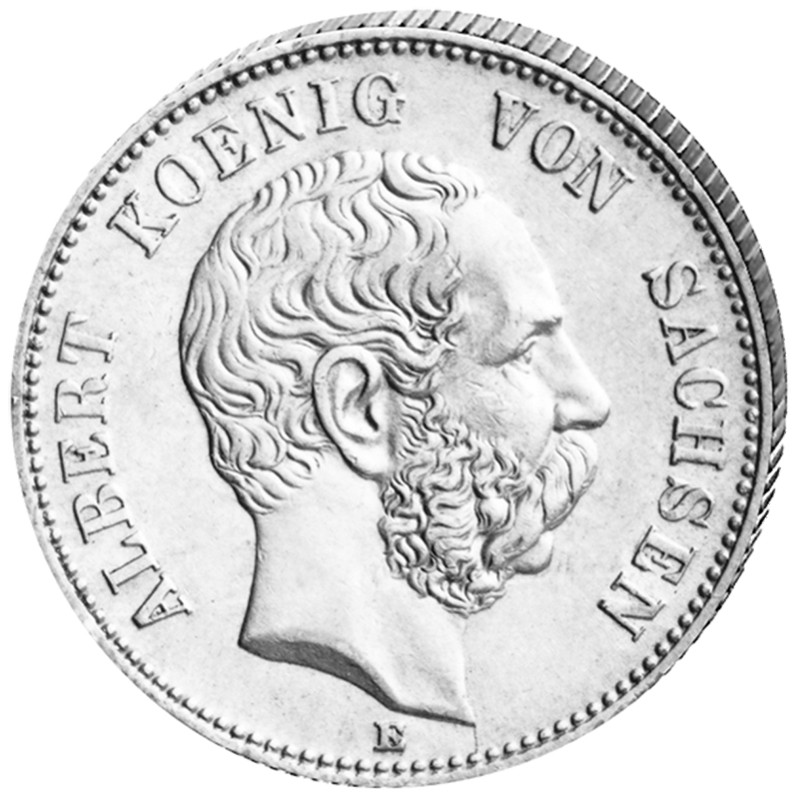 "Albert König von Sachsen", 2 Mark