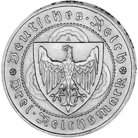 "Walther von der Vogelweide", 3 Mark