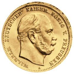 "Wilhelm I.", 10 Mark