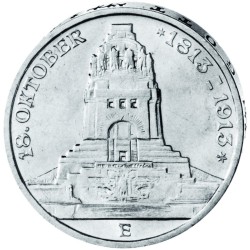 "100 Jahre Völkerschlachtdenkmal", 3 Mark