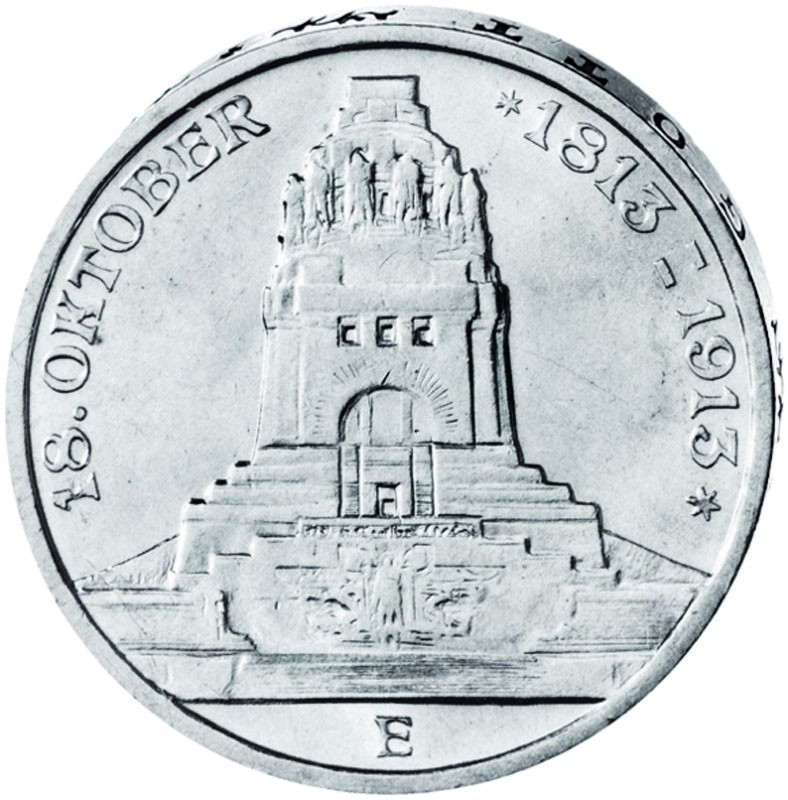 3 Mark "100 Jahre Völkerschlachtdenkmal"