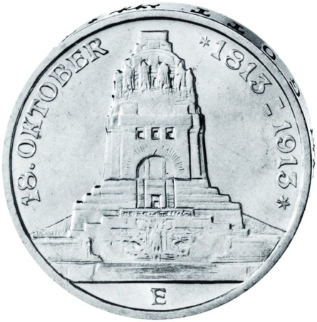 3 Mark "100 Jahre Völkerschlachtdenkmal"