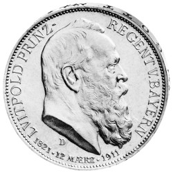 "Luitpold Prinz-Regent von Bayern", 3 Mark
