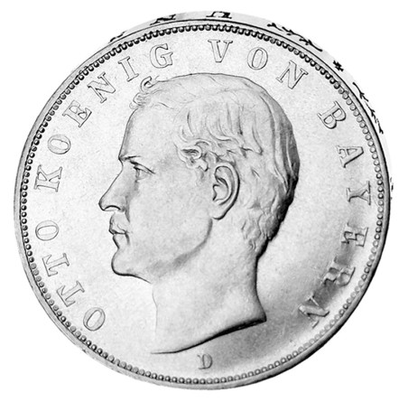 3 Mark "Otto König von Bayern"