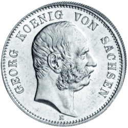 "Albert König von Sachsen", 5 Mark