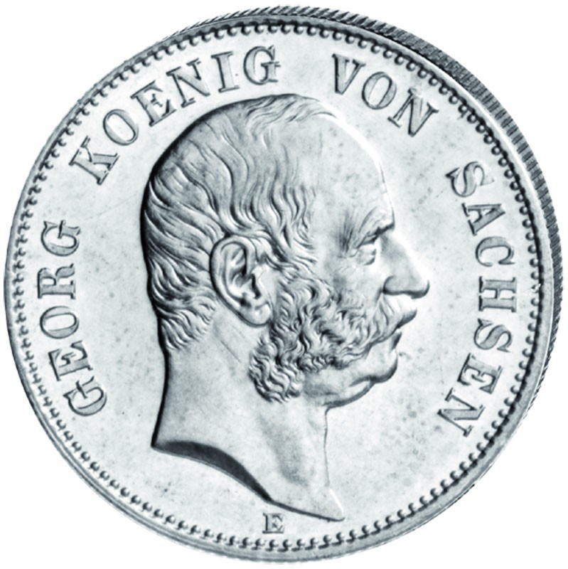 5 Mark „Albert König von Sachsen“
