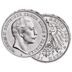 "Wilhelm II.", 5 Mark