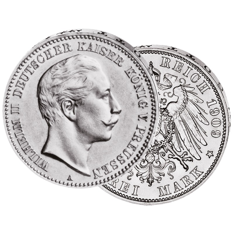 "Wilhelm II.", 5 Mark