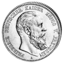 "Friedrich III.", 2 Mark