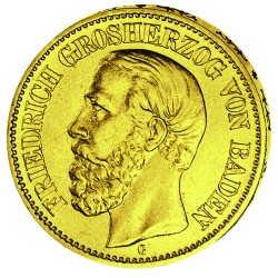 "Friedrich I.", 10 Mark