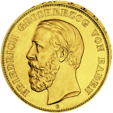 "Friedrich I.", 20 Mark