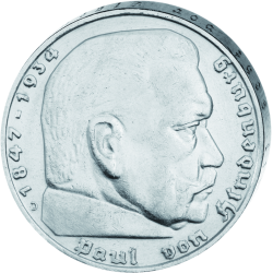 "Hindenburg", 5 Reichsmark
