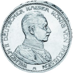 "Wilhelm II.", 5 Mark