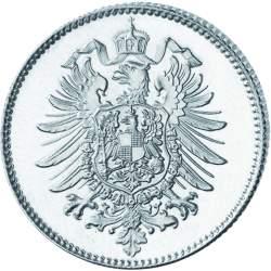 "Deutsches Kaiserreich", 1 Mark