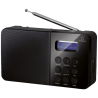 DAB Digitalradio mit RDS Funktion in schwarz