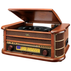 Nostalgie-Musikschrank mit Überspielfunktion