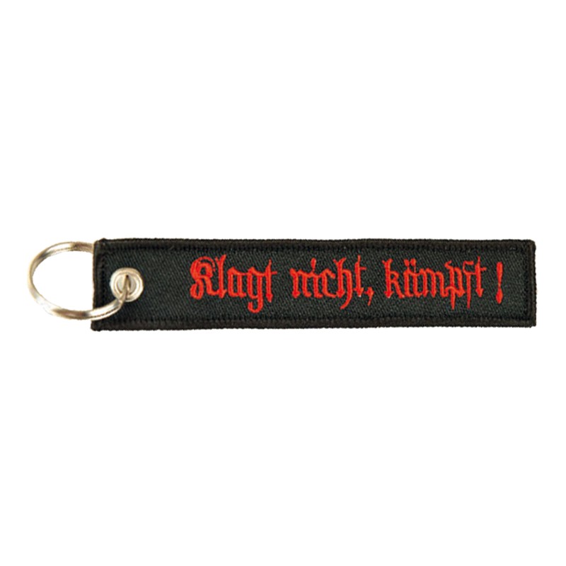 "Klagt nicht, kämpft"