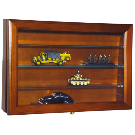 "Holz-Wandvitrine"