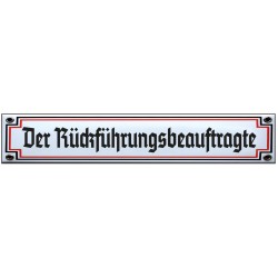 "Der Rückführungsbeauftragte"